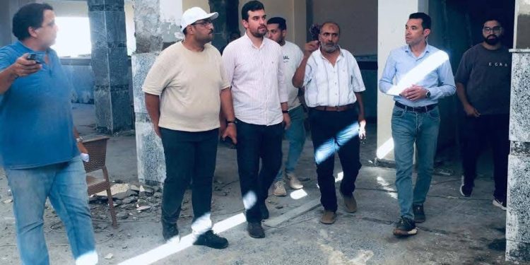 رئيس جهاز مدينة حدائق العاصمة يتفقد مشروع إنشاء مقر الشهر العقاري بالمدينة لتقديم كافة الخدمات للمواطنين 