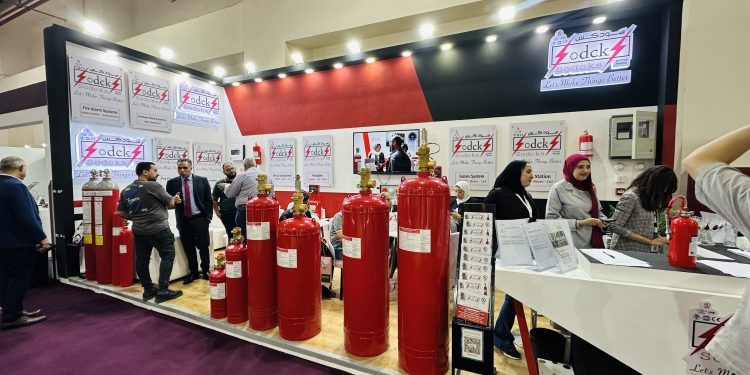 مشاركة متميزة لشركة سودكس لأنظمة إطفاء الحريق في فايركس مصر2025