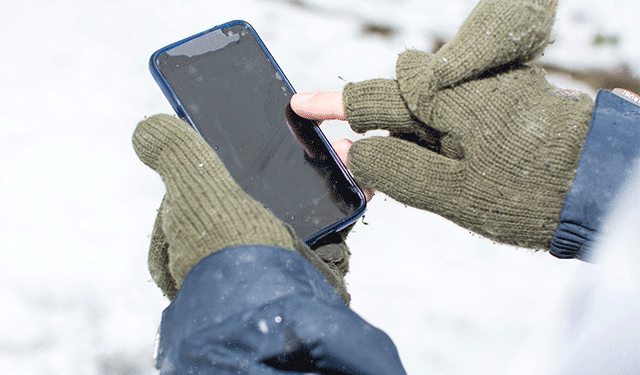 يؤثر فصل الشتاء على الهواتف