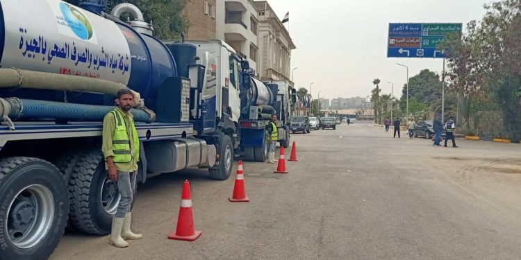 شركه الجيزة ترفع درجة الاستعداد تحسباً للتقلبات الجوية