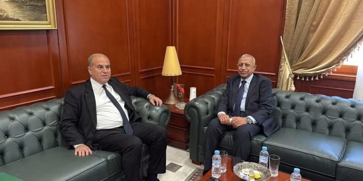 وفد الأكاديمية العربية للعلوم والتكنولوجيا والنقل البحري يزور سفارة جمهورية مصر العربية في الرباط
