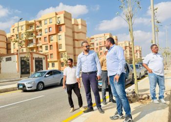 جولة موسعة لرئيس الجهاز لمتابعة المشروعات وتأكيد الإسراع في معدلات التنفيذ بالمشروعات السكنية و الأراضي المضافة 