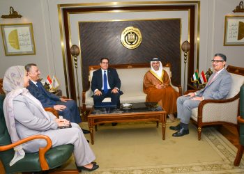 وزير التموين يستقبل السفير حمد الزعابي سفير دولة الامارات العربية المتحدة لبحث سبل التعاون المشترك بين مصر والإمارات