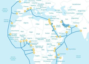 المصرية للاتصالات تعلن اكتمال مشروع الكابل البحري 2Africa