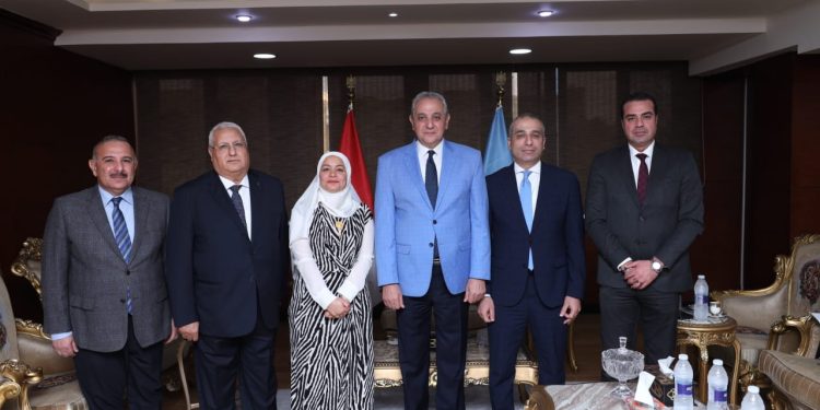 رئيس البنك الزراعي يلتقي محافظ الغربية لدعم جهود تحقيق التنمية الزراعية وتحفيز الاستثمار