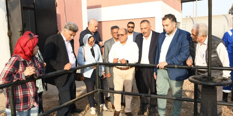 رئيس القابضة للمياه يتفقد محطات بورسعيد لمتابعة كفاءة التشغيل والاستعداد لموسم الأمطار
