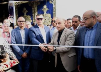 وزير الإسكان ومحافظ كفر الشيخ يفتتحان محطة مياة شرب دقميرة بطاقة ١٠ الاف م٣ يوميا