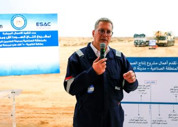 من موقع المشروع بالعلمين …وزير البترول يشهد الأعمال المبكرة لبدء تنفيذ مشروع الصودا آش