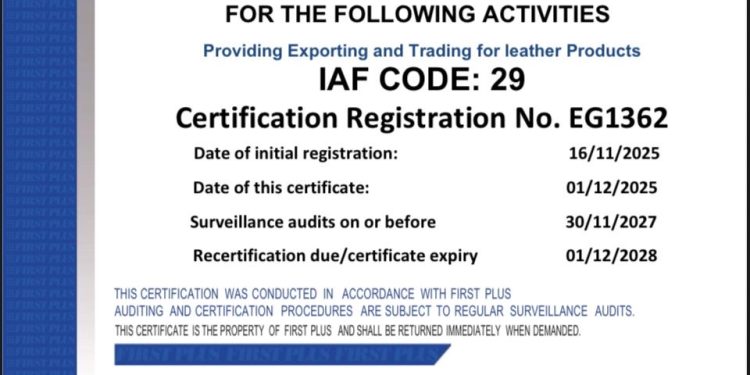 لافندر لايف تحصل على شهادة ISO 45001 لتعزيز أنظمة السلامة والصحة المهنية