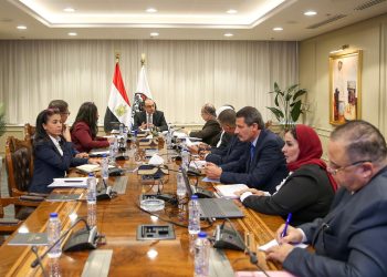 وزير قطاع الأعمال يجتمع بمسؤولي مركز المعلومات لمتابعة عدد من ملفات العمل.. ويؤكد على تعزيز الحوكمة والتحول الرقمي