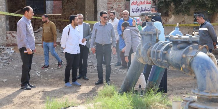 فودة يتفقد فرع قليوب ومحطة المياه الارتوازية.. وتوجيهات بتسريع أعمال الاحلال والتجديد