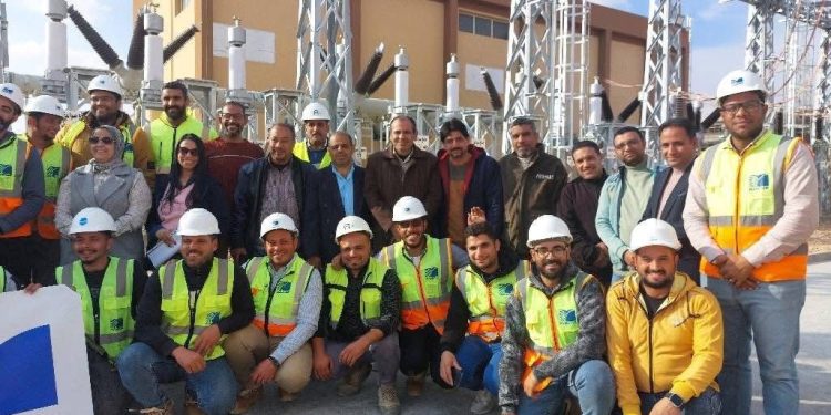 كهرباء مصر الوسطى تنجح في وضع الجهد على محطة محولات مزارع بني سويف 220/66/22 ك.ف بالشراكة مع «مدكور»