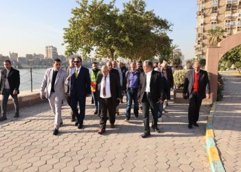 رئيس شركة مياه القاهرة يتفقد محطة مياه الروضة لمتابعة خطط الصيانة والعمرات الدورية