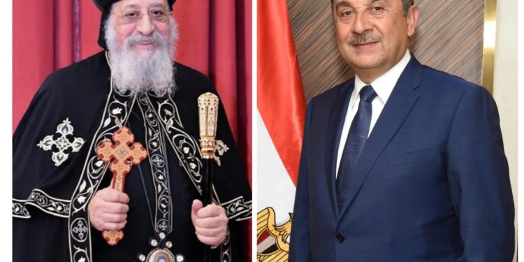 وزير قطاع الأعمال العام يهنئ قداسة البابا تواضروس الثاني والأخوة الأقباط بعيد الميلاد المجيد