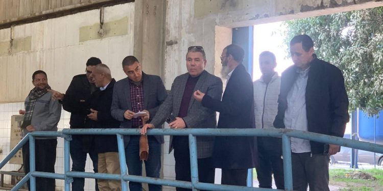 نائب رئيس الشركة القابضة يتفقد محطة مياه الكريمات ويتابع جاهزية المحطات وكفاءة منظومة إمدادات المياه