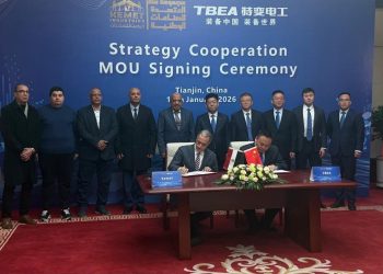 وزير الكهرباء يشهد مراسم توقيع مذكرة تفاهم بين شركة كيميت المصرية وشركة تبيا “TBEA” الصينية