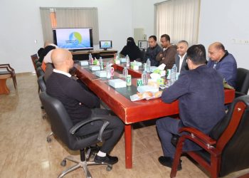 رئيس شركة مياه القليوبية يجتمع بالعاملين بفرع جنوب الخانكة لمتابعة منظومة مياه الشرب والصرف الصحي