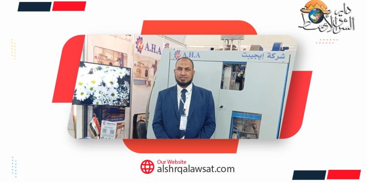 المهندس هيثم حسن رئيس شركة إيجيبت للصناعات الهندسية