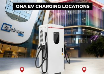 أونا إلكتريك موبيليتي تطلق تطبيق ONA CHARGE وتهدي عملاءها 10 شحنات مجانية