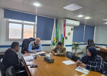 مياه المنوفية: نائب رئيس الشركة القابضة ورئيس مياه المنوفية يتابعان مشروعات «حياة كريمة»