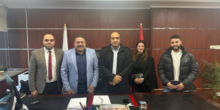 رئيس شركة مياه الشرب بالجيزة يبحث التعاون مع شركة متخصصة في تقنيات معالجة المياه