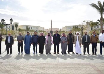 وفد من المجلس الأعلى للاقتصاد العربي الأفريقي يزور مدينة العلمين الجديدة لبحث سبل التعاون والفرص الاستثمارية