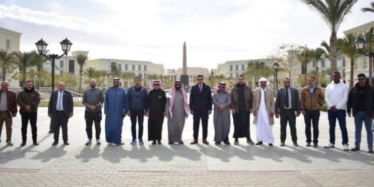 وفد من المجلس الأعلى للاقتصاد العربي الأفريقي يزور مدينة العلمين الجديدة لبحث سبل التعاون والفرص الاستثمارية
