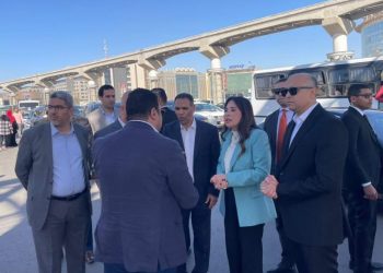 وزيرة الإسكان تقوم بجولة مفاجئة بمدينة القاهرة الجديدة