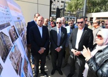 وزير الإسكان ومحافظ القاهرة ومستشار رئيس الجمهورية يتفقدون مشروعات تطوير القاهرة الخديوية