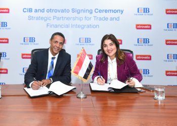 توقيع مذكرة تفاهم استراتيجية بين شركة أوتروفاتو والبنك التجاري الدولي (CIB) لتعزيز تمكين التجارة والحلول المالية في إفريقيا