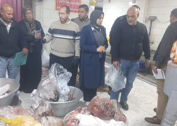 ضبط 5.5 طن لحوم فاسدة داخل منشأة غير مرخصة بالخانكة