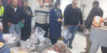 ضبط 5.5 طن لحوم فاسدة داخل منشأة غير مرخصة بالخانكة
