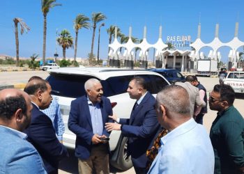 محافظ دمياط ورئيس مياه القاهرة يتابعان المراحل النهائية لمشروع خط المياه الناقل لتعزيز التنمية العمرانية برأس البر