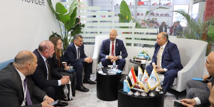 “صان مصر”تستعرض قدراتها أمام سفير النرويج في معرض EGYPES 2026