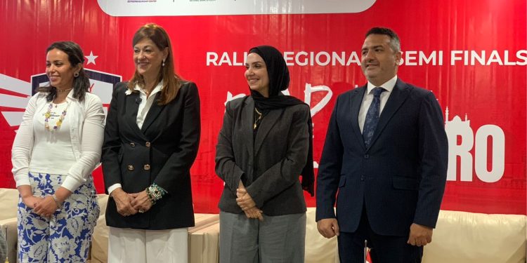 د. مي الدراوي تشارك في فعاليات Rally Egypt Regional Competition بجامعة العاصمة