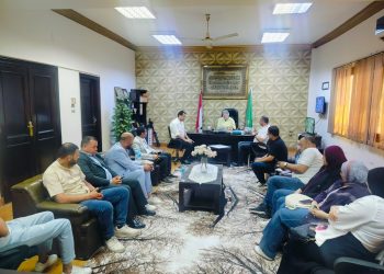 مدير عام شباب القليوبية يبحث مع رئيس مدينة شبرا الخيمة آليات تنفيذ مبادرة «الكيانات في الشارع»