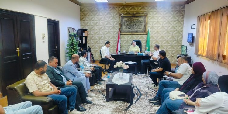 مدير عام شباب القليوبية يبحث مع رئيس مدينة شبرا الخيمة آليات تنفيذ مبادرة «الكيانات في الشارع»