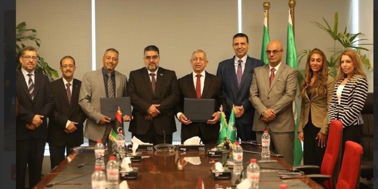 رئيس الأكاديمية العربية للعلوم والتكنولوجيا والنقل البحري يوقع مذكرة تفاهم مع الأكاديمية الوطنية العليا للتعليم التقني “بليبيا” 