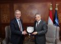 الفريق أسامة ربيع يستقبل السفير الأيرلندي بالقاهرة لبحث سُبل التعاون المشترك