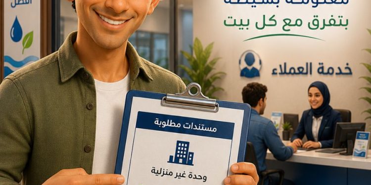 المركز الإعلامي بـ«القابضة للمياه» ينشر فيديو توعويًا حول المستندات المطلوبة للتعاقد على العدادات للوحدات غير المنزلية