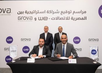 المصرية للاتصالات WE توقّع مذكرة تفاهم مع “جروفا للتطوير العقاري” لتقديم حلول الاتصالات المتكاملة