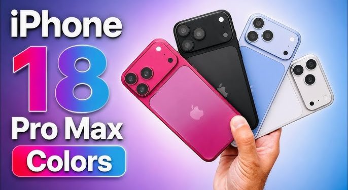 iPhone 18 Pro Max