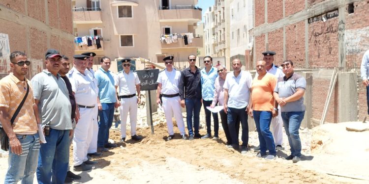 جهاز تنمية مدينة العاشر من رمضان ينفذ قرار استرداد قطعة سكنية لعدم إثبات الجدية