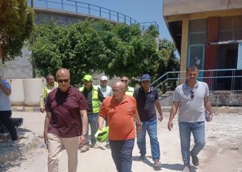 نائب وزيرة الإسكان للمرافق يتفقد مشروعات مياه الشرب والصرف الصحي بمركز مطوبس بمحافظة كفر الشيخ