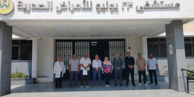 وكيل وزارة صحة القليوبية يتفقد مستشفى 23 يوليو للأمراض الصدرية ويدعم التوسع في خدمات جراحات الصدر