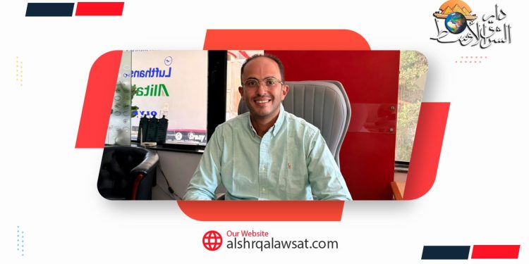 الأستاذ إبراهيم أسامة خليل رئيس مجموعة شركات النورس للسياحة والنقل