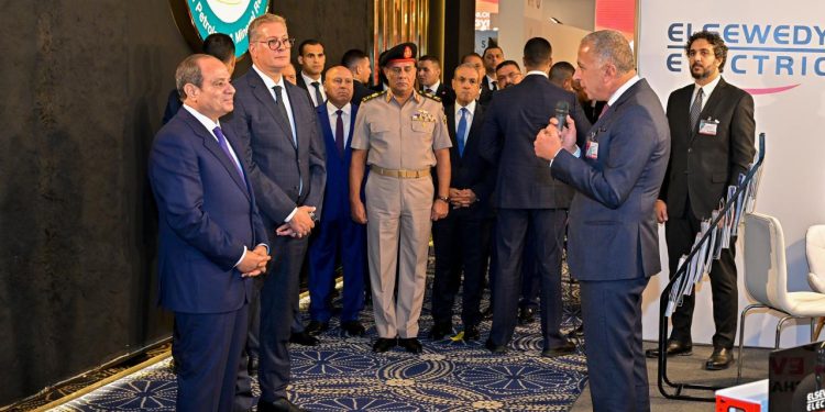 الرئيس عبد الفتاح السيسي يفتتح منتدى مصر للتعدين EMF في نسخته الخامسة
