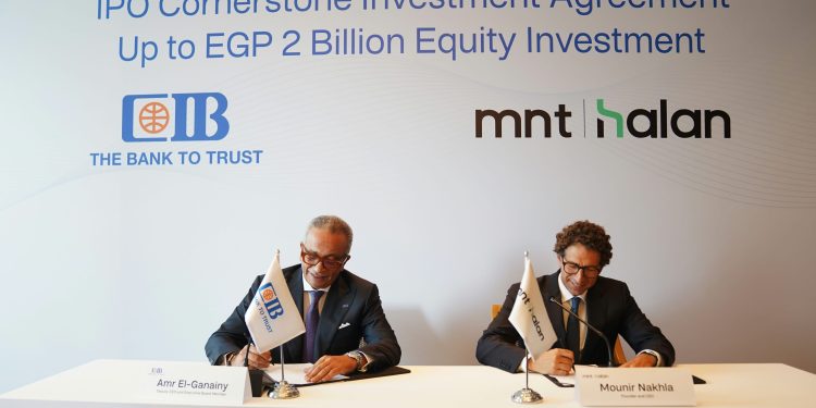 البنك التجاري الدولي يوقع اتفاقية استثمار رئيسي في الطرح المقترح لشركة “MNT-Halan” باستثمار يصل إلى ملياري جنيه