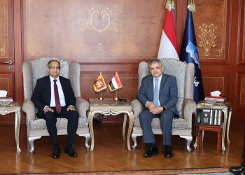 الفريق أسامة ربيع يستقبل سفير جمهورية سريلانكا لبحث سُبل التعاون في مجالات الاهتمام المُشترك