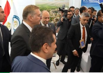 وزير البترول يتفقد جناح مودرن جاس في MOC 2026
